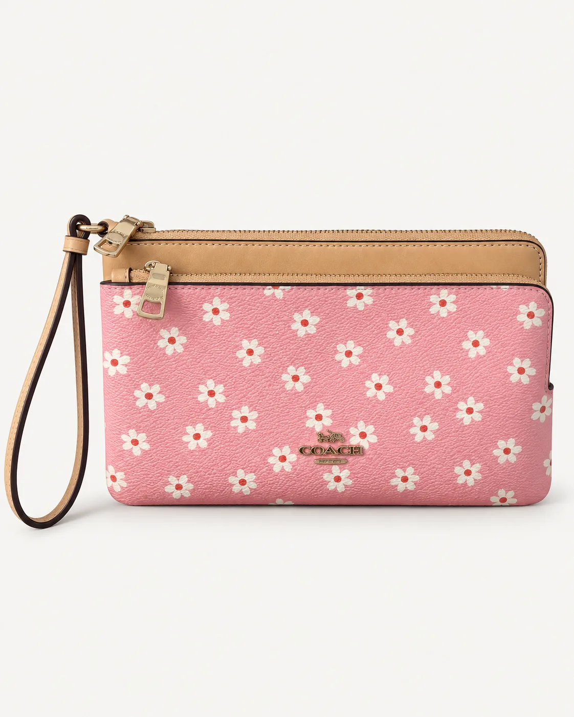 Coach Double Wristlet